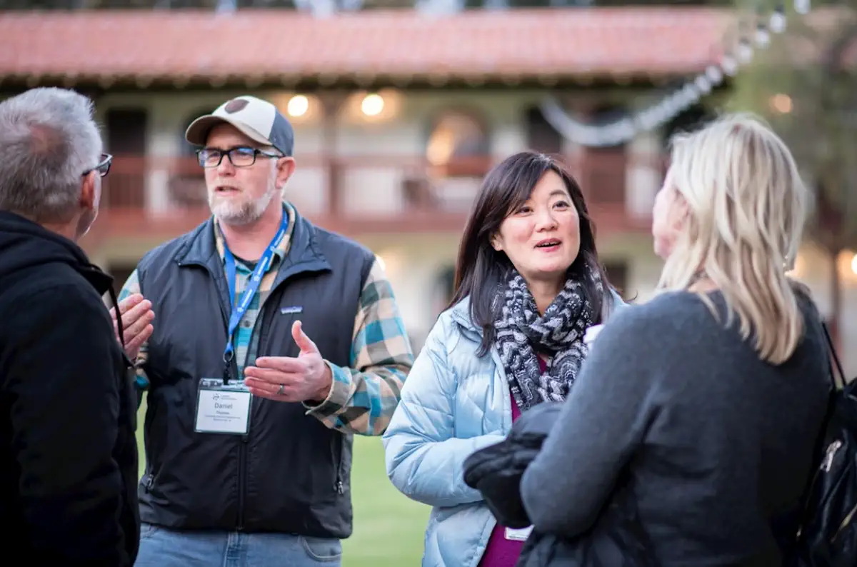 Riding community and event organizer scene