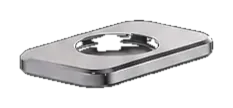 Adhesive mounting plates